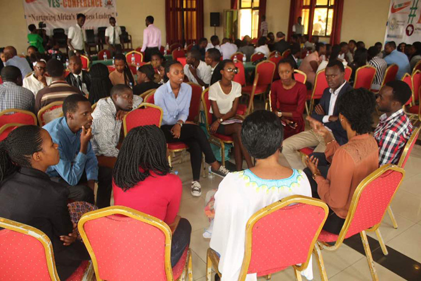 University students attend a career guidance session. Organisations should provide diverse training to interns to enable them fit in the labour market.  (Lydia Atieno)