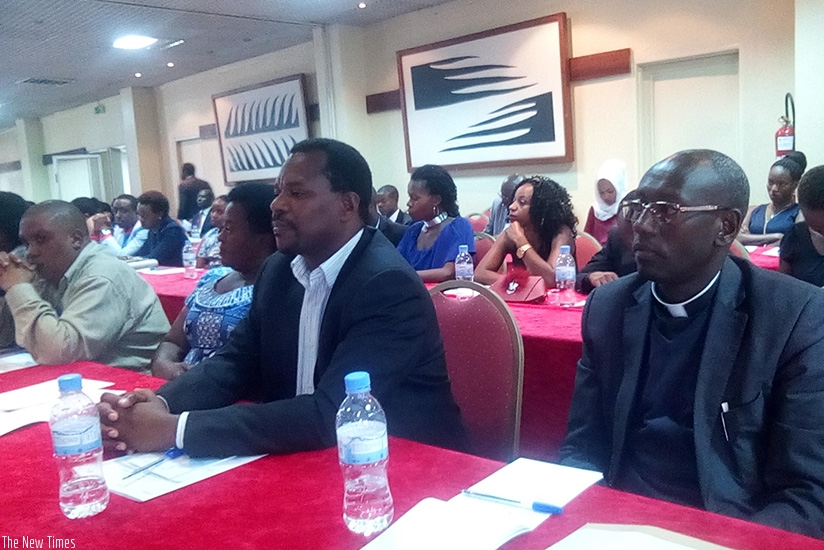 Participants during the meeting in Kigali. Michel Nkurunziza. 