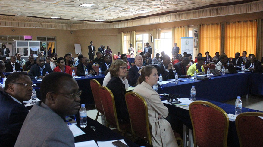 Participants follow proceedings during the international seminar on archiving in Kigali. (Courtesy)