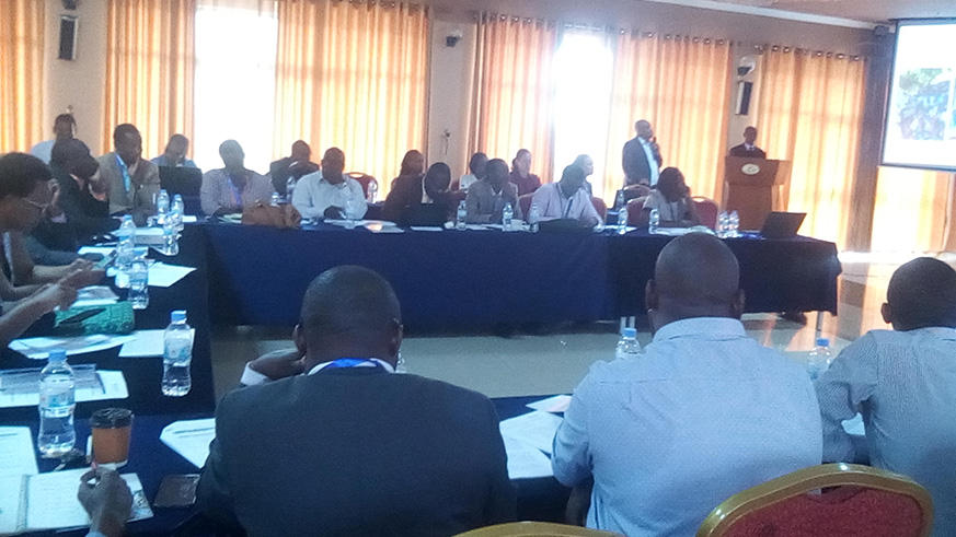 Nutritionists gathered in Kigali give guidelines on nutrition improvement. (Michel Nkurunziza)