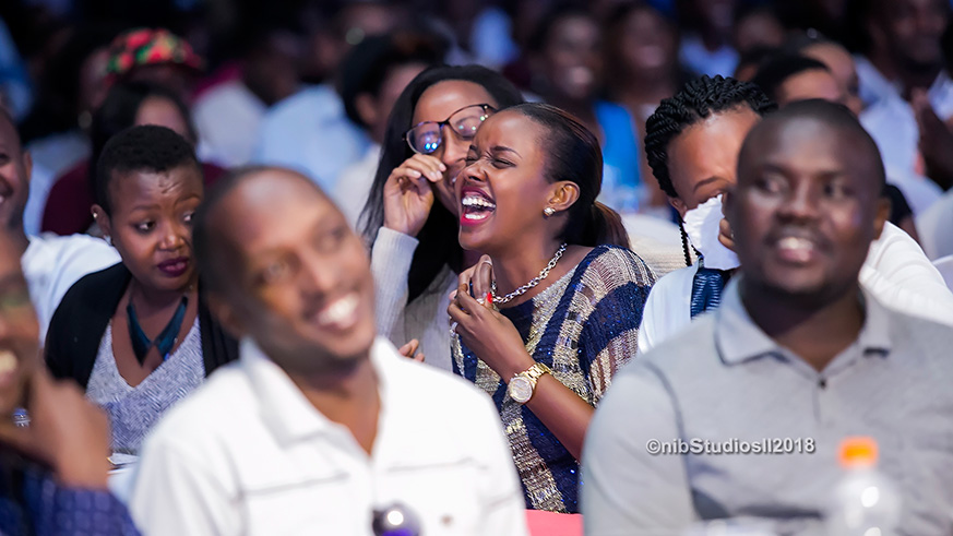 Comedians thrilled the crowd with hilarious performances.