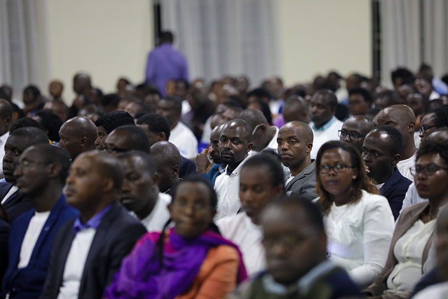 Local Leaders attend a  Retreat at FAWE Girlsâ€™ School . Timothy Kisambira 