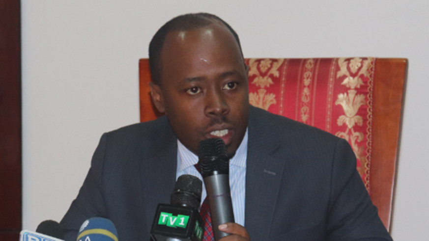Raymond Murenzi,  Director General of the Rwanda Standards Board. / Diane Mushimiyimana.