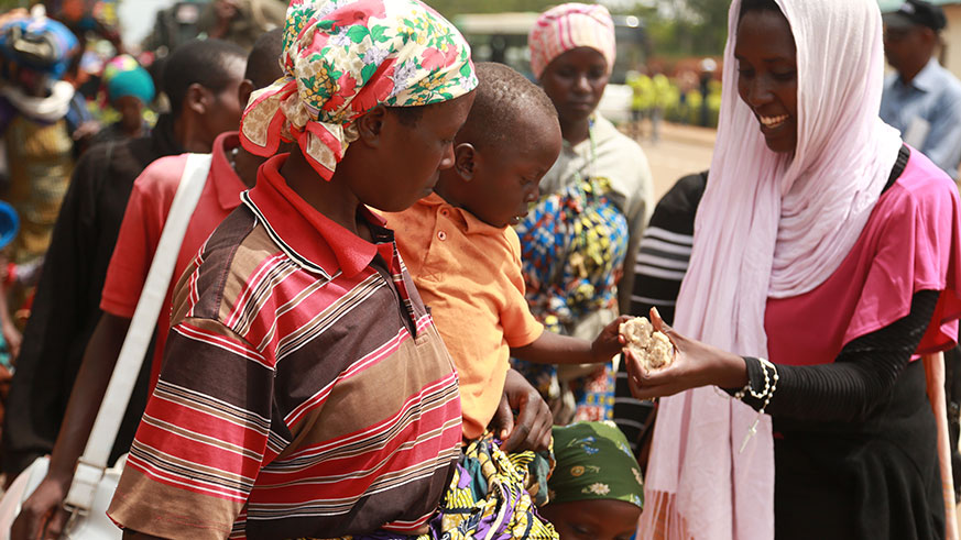 These Burundian refugees have refused to  take biometric registration and bring their children for vaccination
