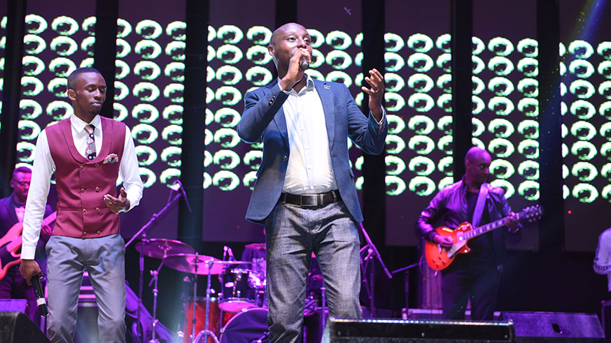 Thousands of music fans flocked to Amahoro National Stadium parking lot for the Easter Celebration concert despite heavy showers. /Courtesy photos.