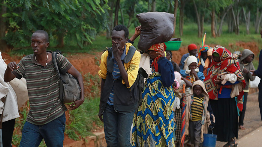 Almost all the asylum seekers signed for voluntary repatriation back to Burundi instead of subscribing to vaccination and biometric registration