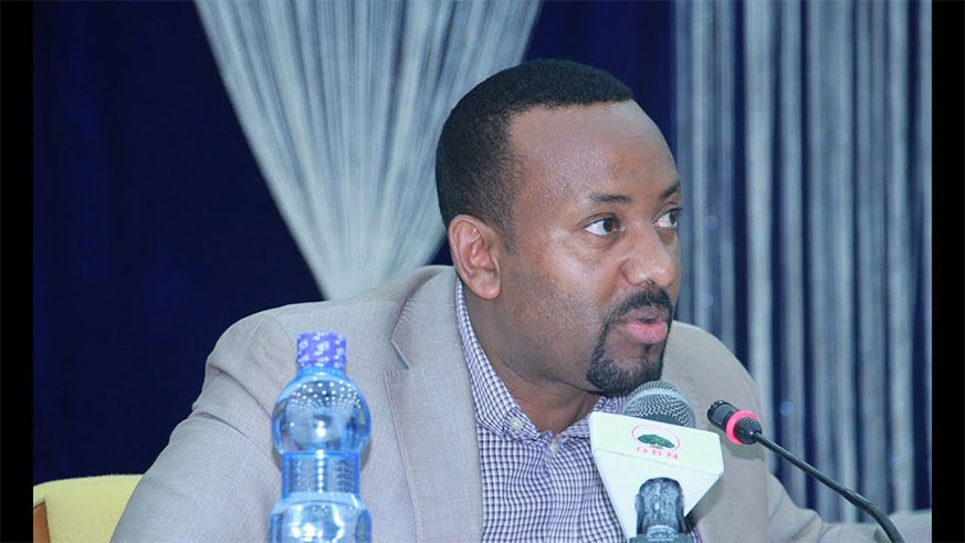 Ethiopian Premier Abiy Ahmed. Net photo.