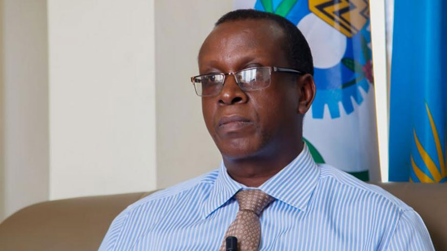 Dr Jean-Damascene Bizimana, the executive secretary of CNLG. File.