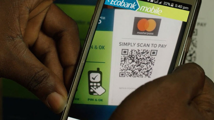 The QR code is one of the recent payment solutions in the Rwandan market being rolled out by local banks to ease payment. Courtesy