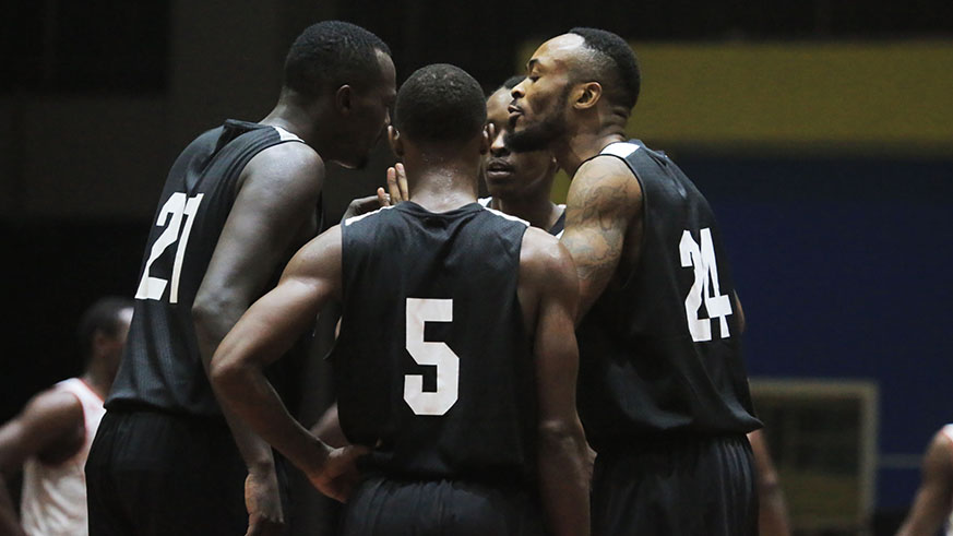 APR players during half time in a previous league tie. Sam Ngendahimana.