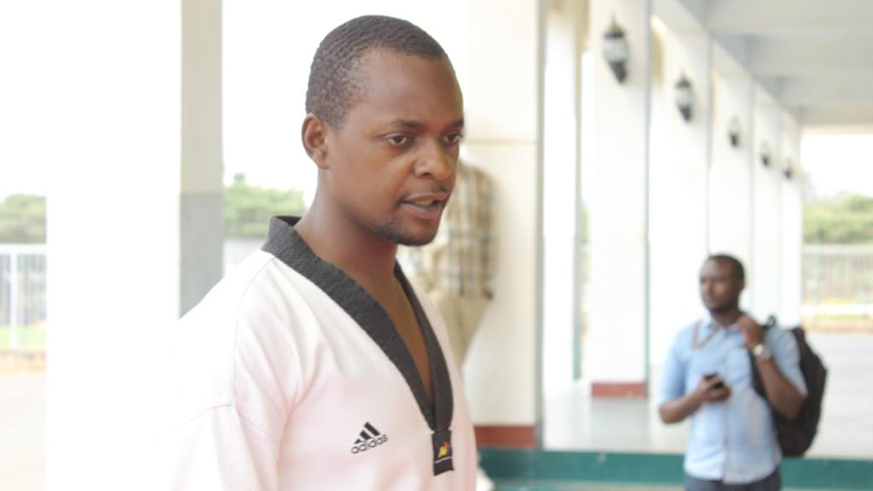 National Taekwondo team coach Irene Bagire.