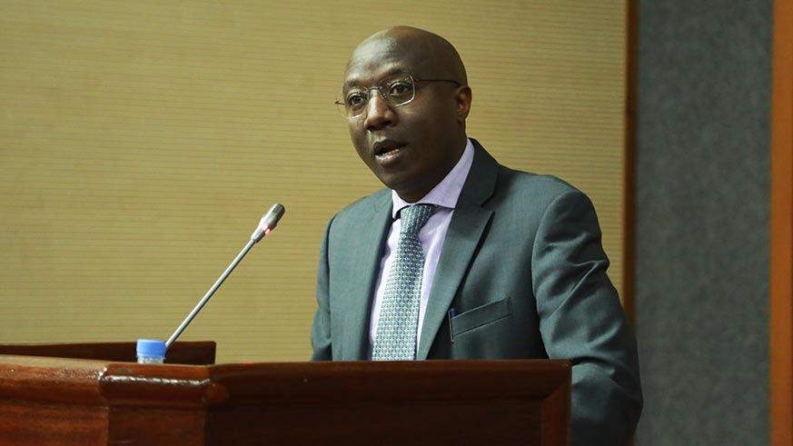 Prime Minister Edouard Ngirente addresses Members of Parliament yesterday