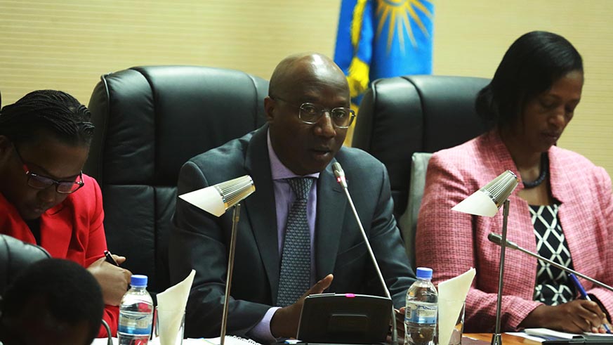 Prime Minister speaks to the MPs during the session