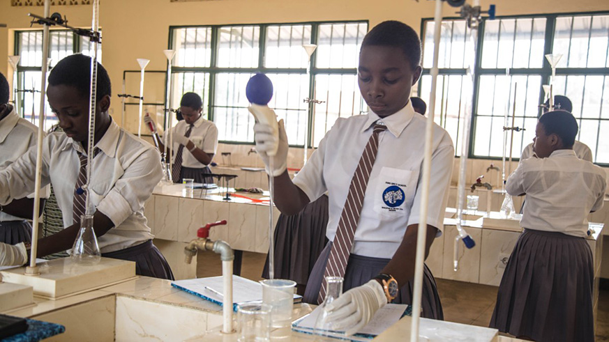 Schools should create a favourable environment for both girls and boys to take on science-related subjects. / Chik.