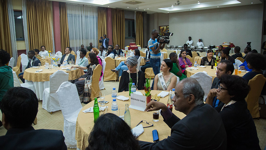 The event was well attended.