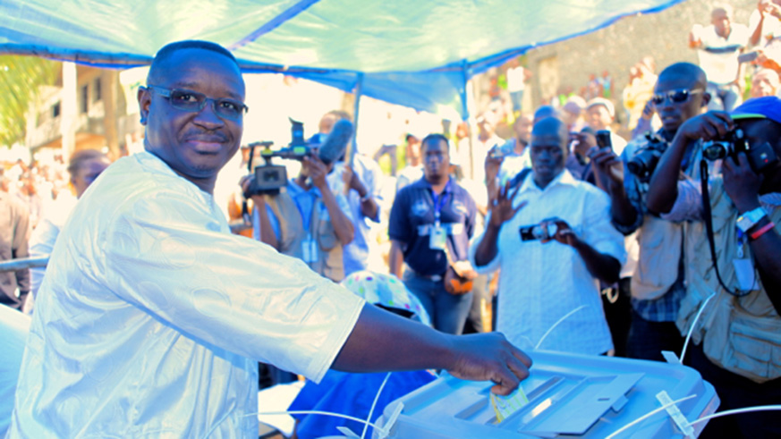 Bio is the new Sierra Leonne president. (Net photo)