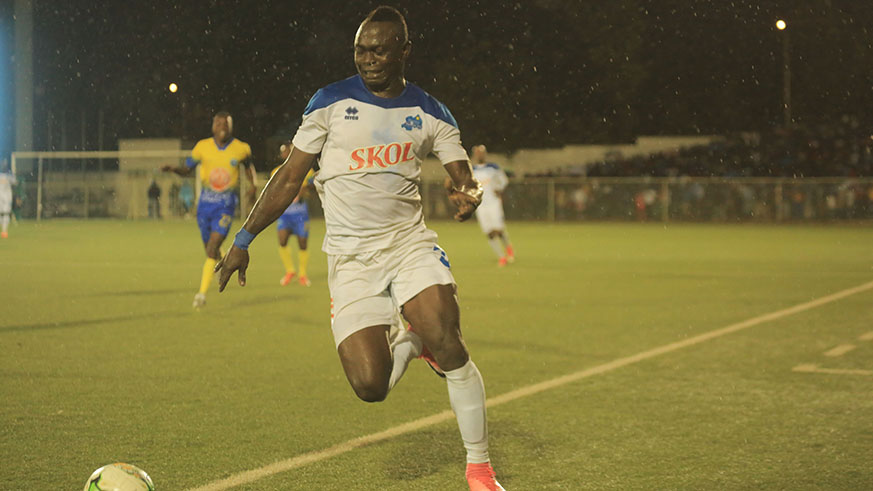 Malian Striker Ismailla Diarra chases the ball 