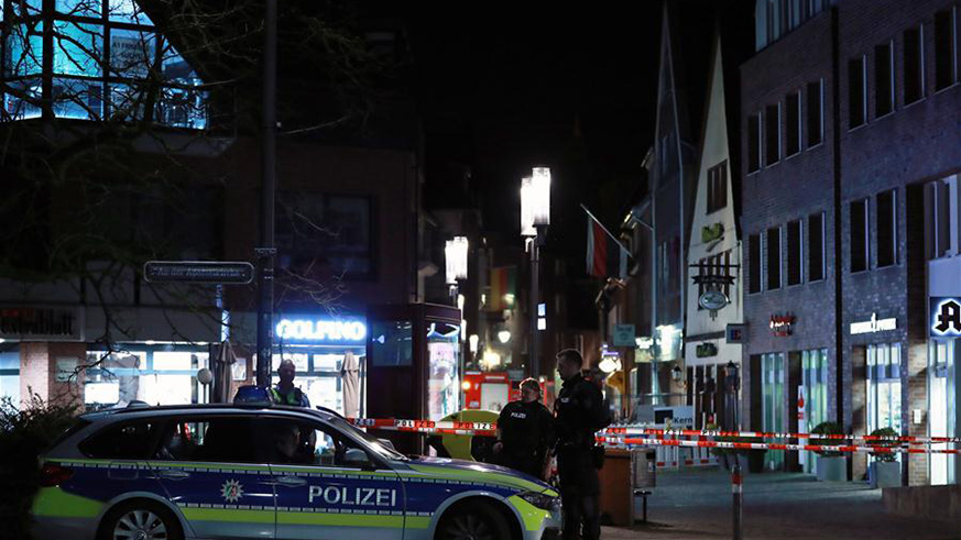 Three people including the perpetrator died and a dozen more injured (Xinhua)