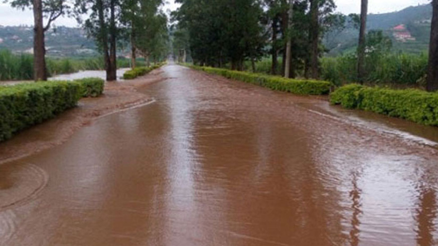 River Nyabarongo tends to overflow during rainy seasons. (File)