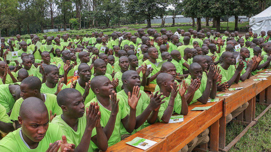 Youth in Iwawa Rehabilitation center was screened of Tuberculosis.Michel Nkurunziza