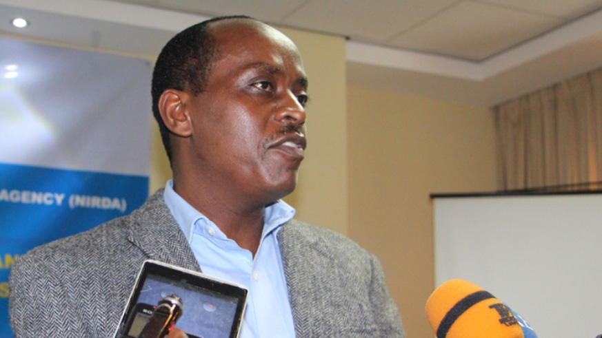 Dr George Nyombaire, the Head of Research and Development Coordination Department at NIRDA.