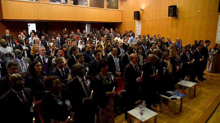 Rwandans and Friend of Rwanda were present. 