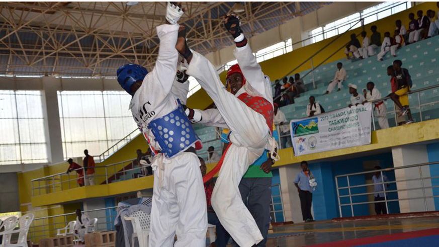Taekwondo players will compete during the upcoming commemoration tourney (Sam Ngendahimana)