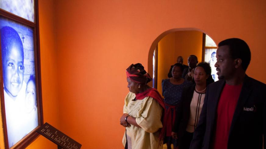 Rwigamba is a head guide at the Kigali Memorial Centre.