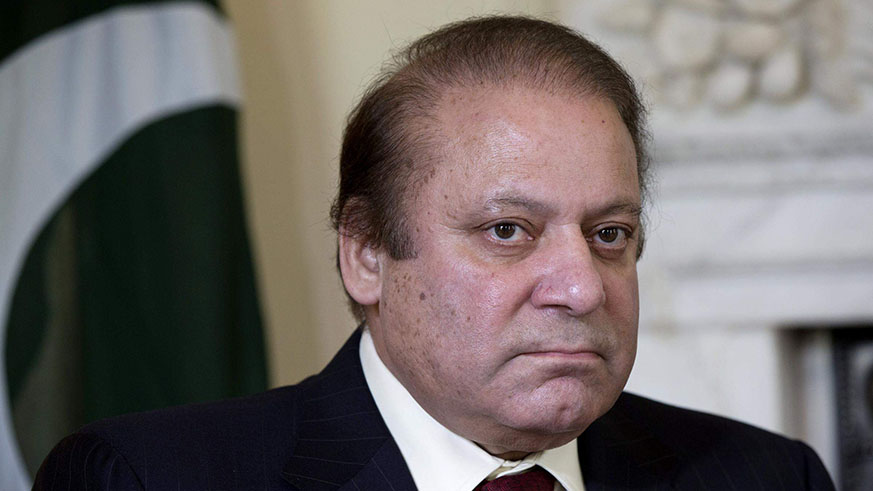 Former Pakistan Prime Minister Nawaz Sharif. Net photo.