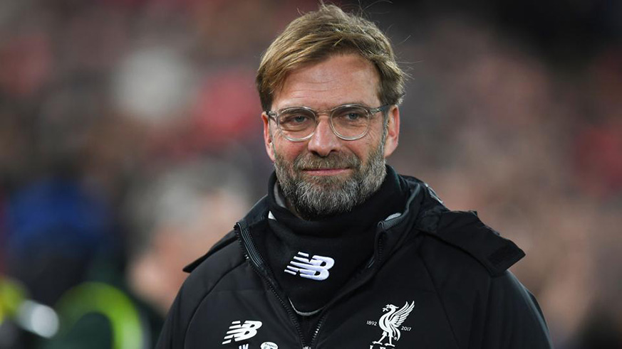 Liverpool manager Jurgen Klopp. Net.