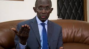 Prof. Rugege during the interview at his office in Kigali / Faustin Niyigena.