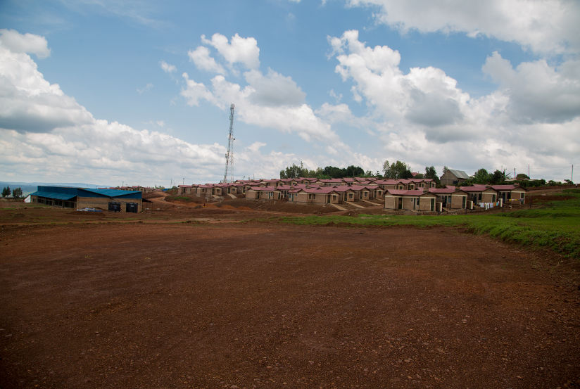 Ndagijimana lives in one of these houses. (File)