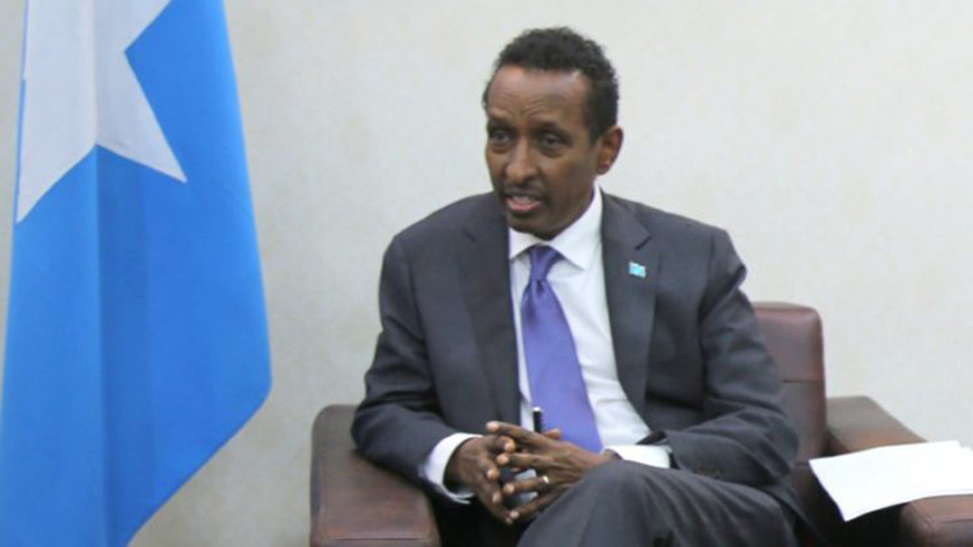 Somali Foreign Affairs Minister Ahmed Awad
