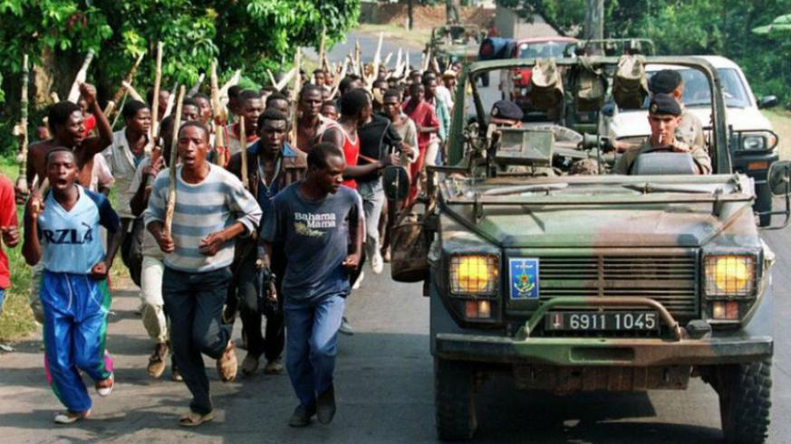 French soldiers played a major role in the 1994 Genocide against the Tutsi. 