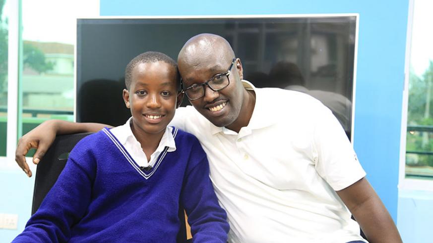 Mugisha is a young gifted singer and songwriter who wants to become a professional gospel singer when he grows up.