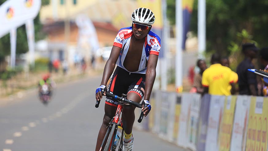 Hadi Janvier is part of Team Rwanda riders who will race in the Tour du Senegal. Samuel Ngendahimana.
