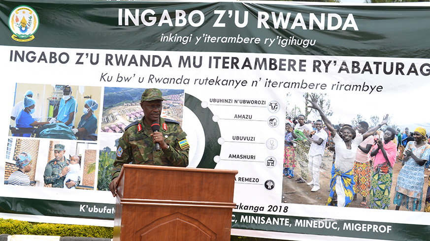 Army Chief of Staff (Air Force), Major General Charles Karamba.