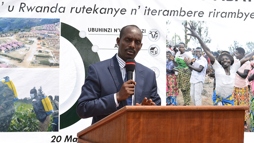 Eastern Province Governor Fred Mufulukye, speaking