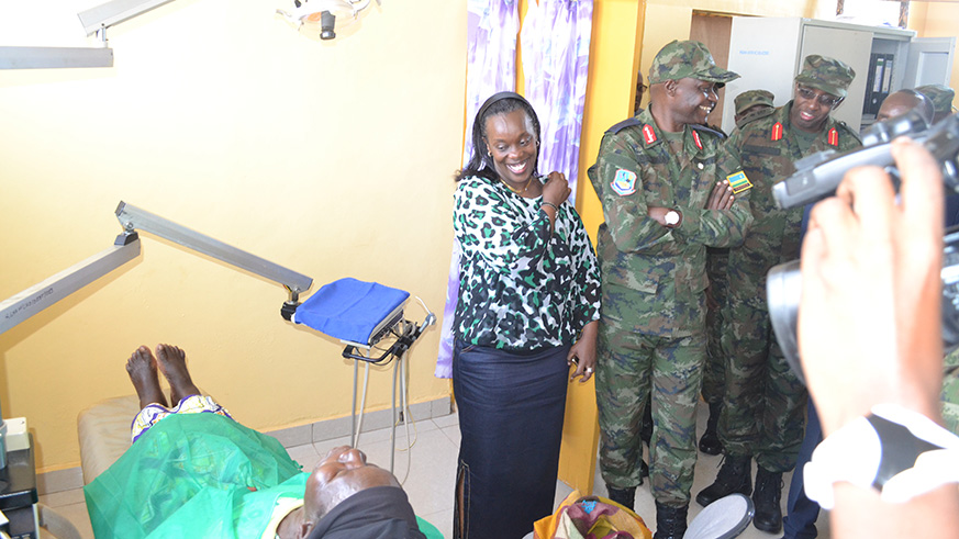 Inside the hospital room