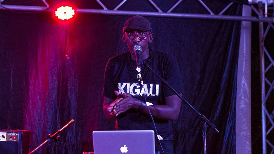 Eric Soul is a Rwandan cultural activist and DJ. File. 