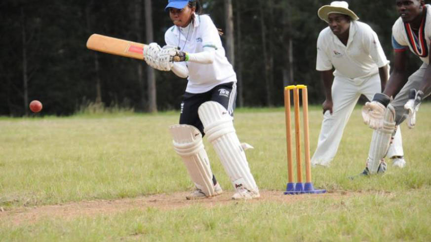 Batter Mary Maina inspired White Clouds to reach the final.  File photo