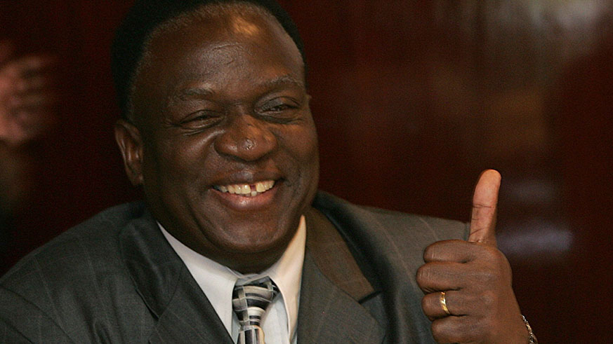 President of Zimbabwe Emmerson Mnangagwa