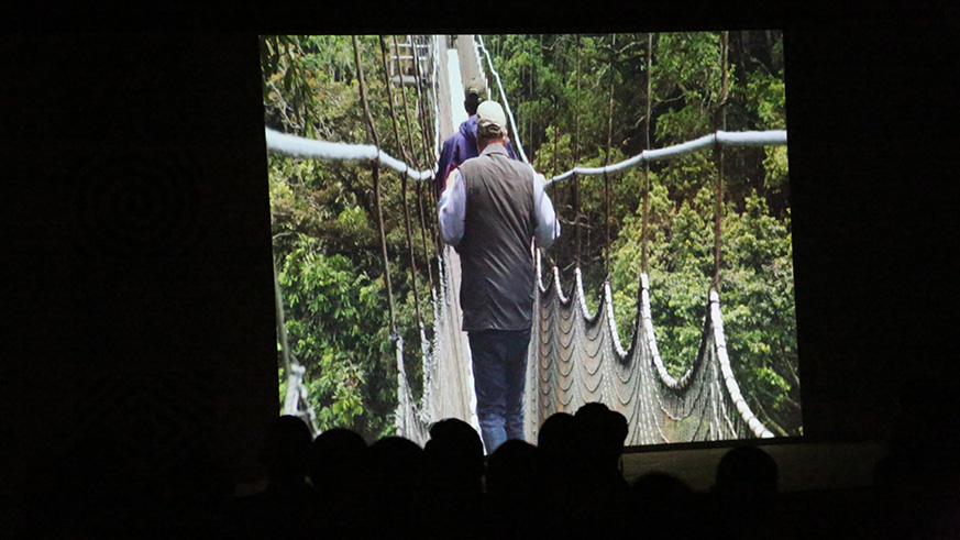 The Royal Tour film screening event took place at Camp Kigali on Saturday (Sam Ngendahimana)