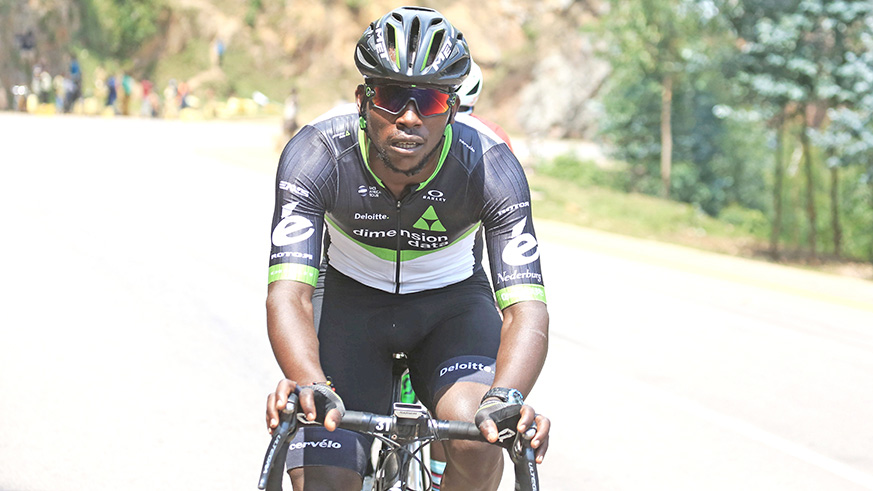 Rider Joseph Areruya. 