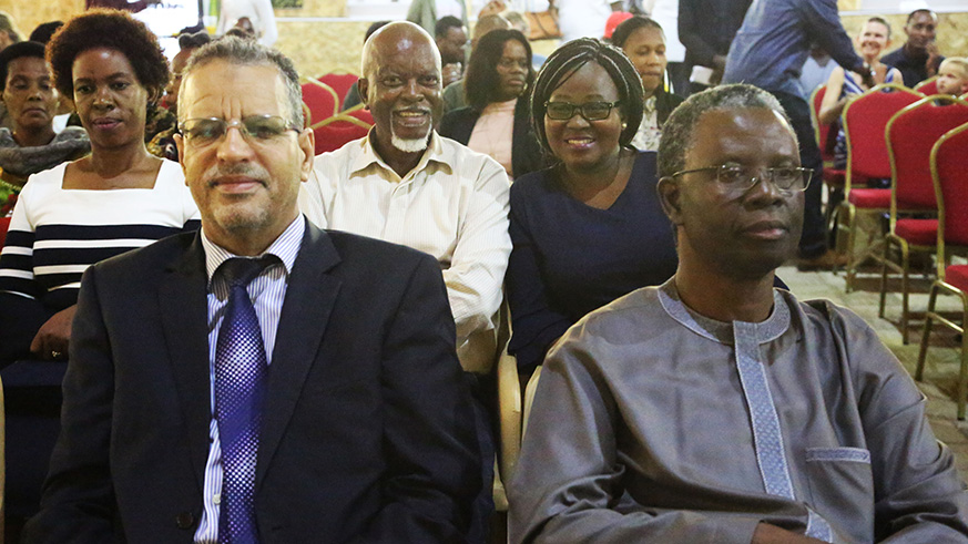Members of diplomatic corps during The Roay Tour film screening at Kigali Cultural Village on Saturday