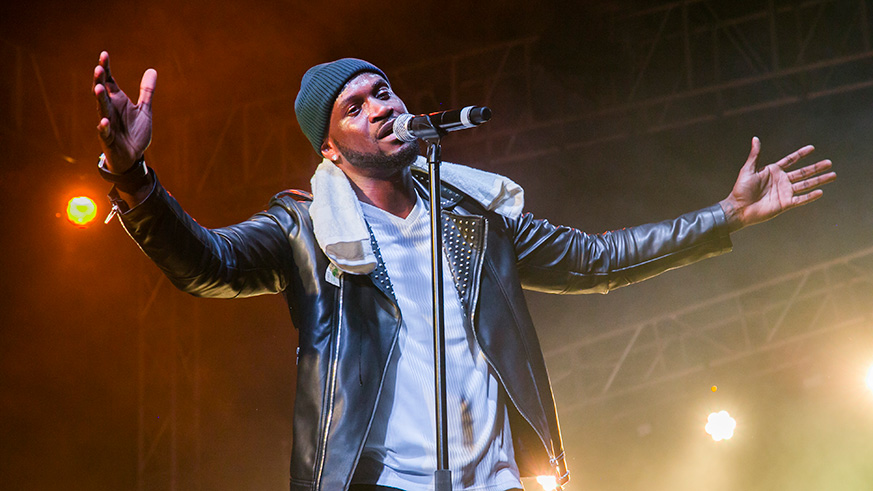 Sauti Sol perform at the Mo Ibrahim concert on Sunday evening. Courtesy.