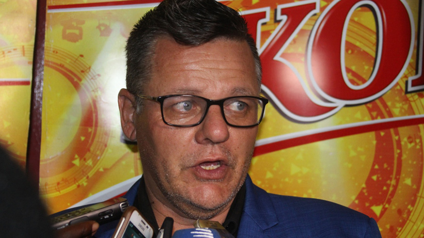 Rayon Sports coach Ivan Minneart. peter Kamasa