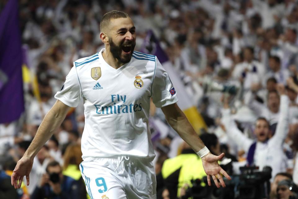 Karim Benzema was the Real Madrid hero with two goals against Bayern Munich. Net