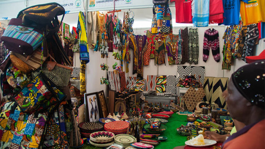 Some of locally made products on display. File.  
