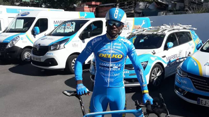 Areruya is part of a six-man contingent representing the UCI Professional Continental team. (Courtesy)